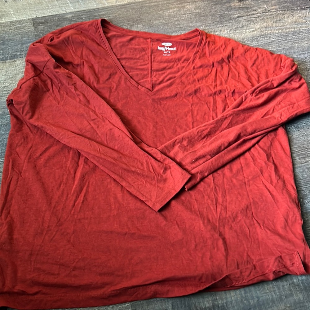 Old Navy Boyfriend Long Sleeve Size XL